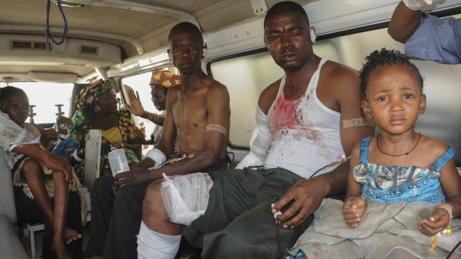 Bombista mata mulher e criança numa Igreja nigeriana