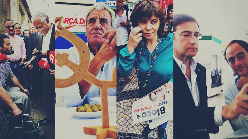 Um pedido de emprego, cofres cheios e coelhos por esfolar. O dia de campanha em 100 segundos