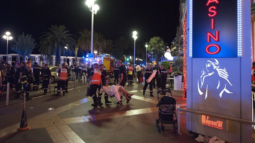 Atentado em Nice Franca .Foto: Olivier Anrigo/EPA