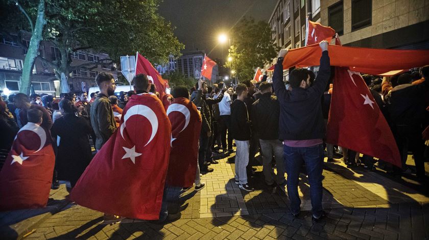 Turquia depois da tentativa de golpe. Foto: Sedat Suna