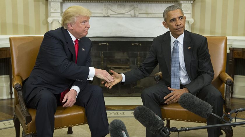 Trump quer acabar com sistema de saúde de Obama. Foto: Michael Reynolds/EPA