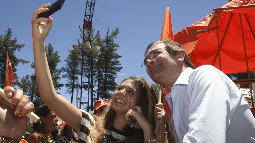 Passos Coelho na festa do PSD Madeira .Foto: Homem de Melo/Lusa