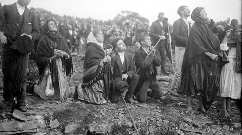 O milagre do Sol teve lugar no dia 13 de Outubro de 1917. Foto: Santuário de Fátima