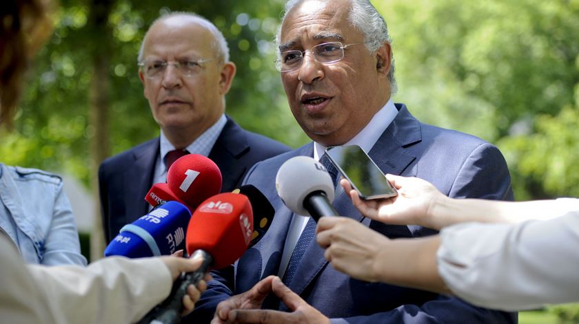 António Costa escusou-se a avaliar o novo cargo de Durão Barroso. Foto: Fernando Veludo/Lusa