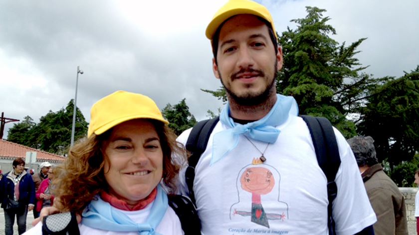 Anabela Rodrigues em Fátima, “muito leve e com muita paz”