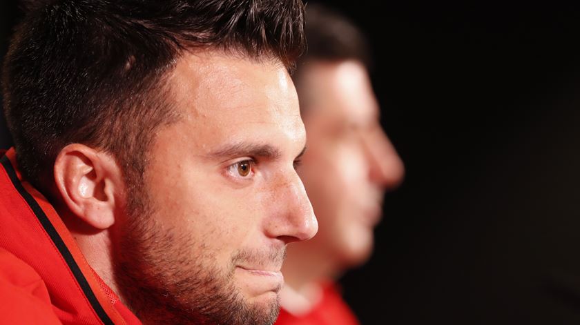 Samaris realizou primeiro treino da pré-época. Foto: EPA