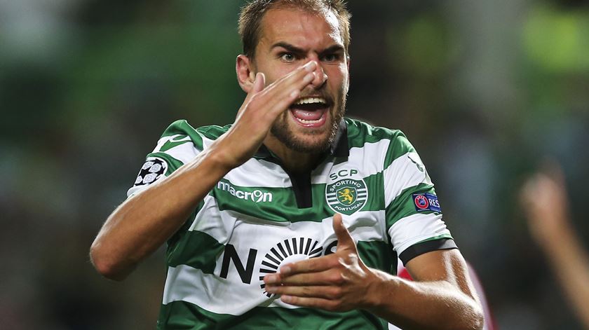 Bas Dost com época de sonho na estreia no futebol português. Foto: Miguel A. Lopes/Lusa