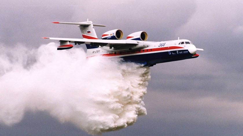 Beriev Be-200 Altair da Rússia. Foto: DR