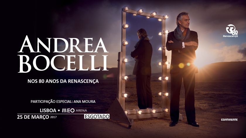 bocelli ana moura esgotado