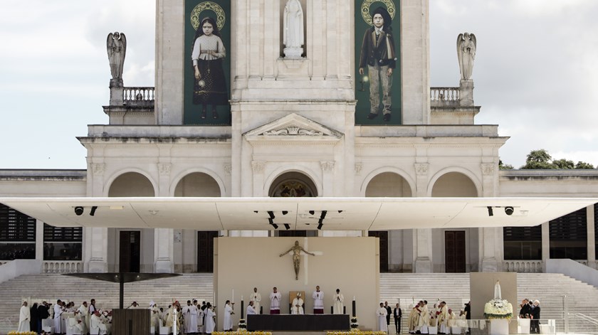 Canonização dos pastorinhos, Santuário de Fátima. Foto: Paulo Novais/Lusa