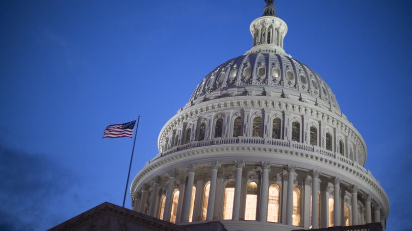 O Capitólio, um dos símbolos de Washington D.C.. Foto: Michael Reynolds/EPA