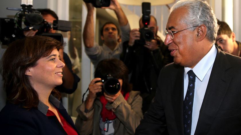 Catarina Martins estará com António Costa na tomada de posse. Foto: Tiago Petinga/Lusa