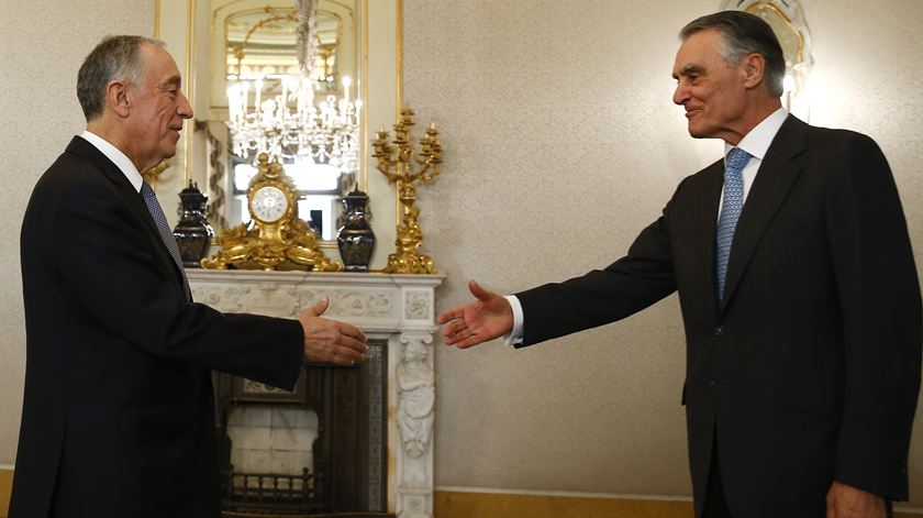 "Senhor Presidente eleito, bem-vindo a esta casa que em breve será sua"