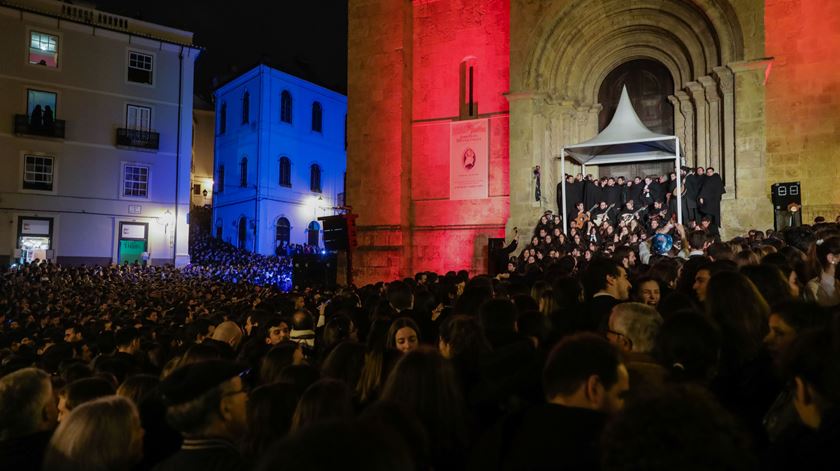 Coimbra tem cerca de 20 mil estudantes, sendo que 10% são estrangeiros. Foto: Paulo Novais/Lusa