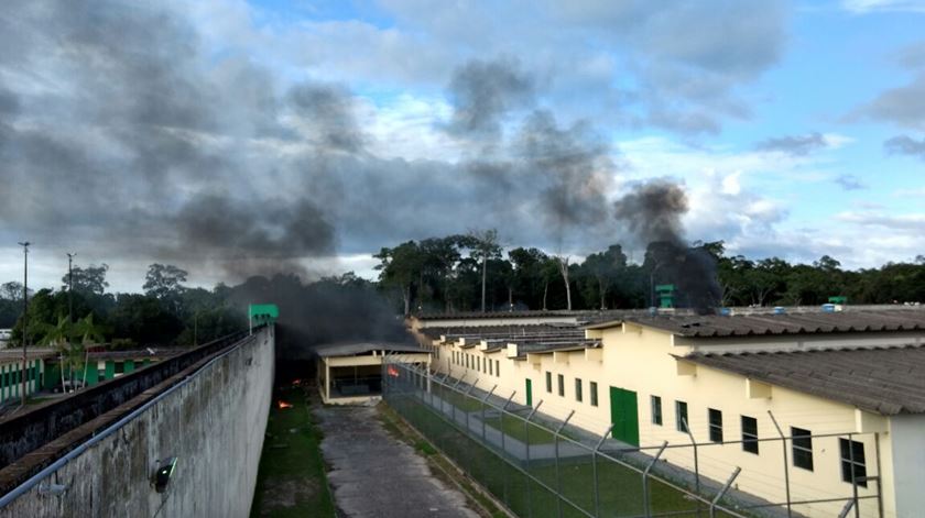 Complexo Penitenciário Anísio Jobim, na cidade amazónica de Manaus. Foto: DR