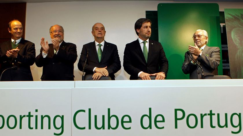 Marta Soares elogiou o espírito solidário de Bruno de Carvalho, presidente do Sporting. Foto: António Pedro Santos/Lusa