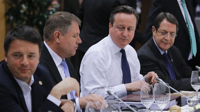 David Cameron diz que sair da UE seria um "salto no escuro". Foto: Olivier Hoslet/EPA