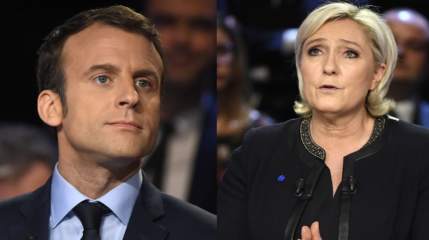 Emmanuel Macron e Marine Le Pen