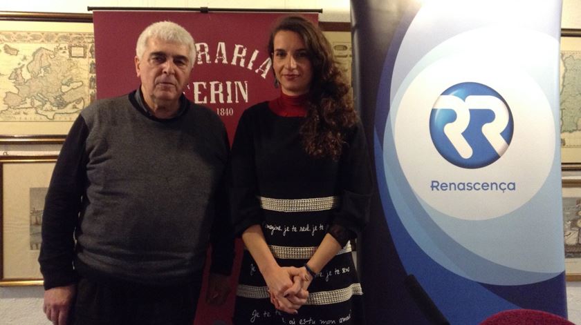 Luís Miguel Cintra e Joana Bértholo no "Ensaio Geral"