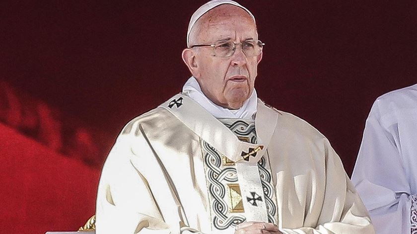 Papa Francisco preside a missa do fim do Ano da Misericórdia (20/11/16) Foto: Giuseppe Lami/EPA