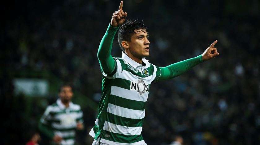 Fredy Montero esteve duas épocas e meia em Alvalade. Foto: Mário Cruz/Lusa