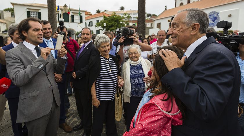 Marcelo na Madeira. Foto: Gregório Cunha