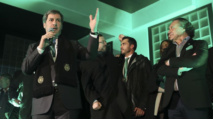 O presidente do Sporting quer alterações no futebol português. Foto: Manuel de Almeida/ Lusa