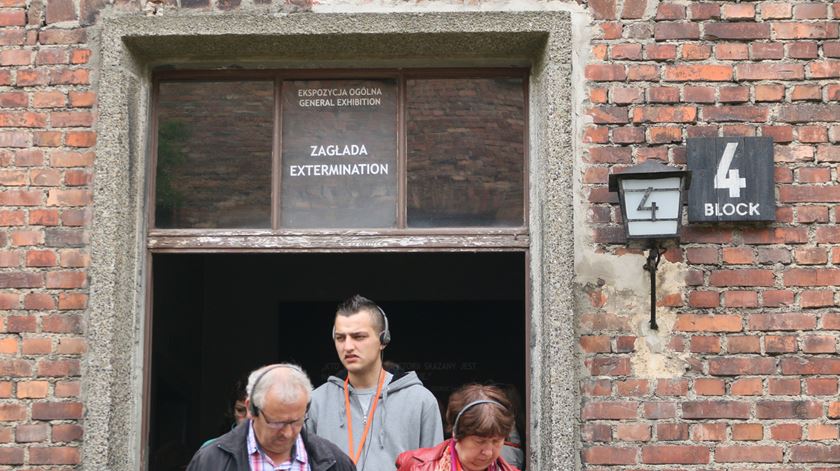 visitantes campo de concentração Auschwitz Birkenau foto: Marília Freitas /RR