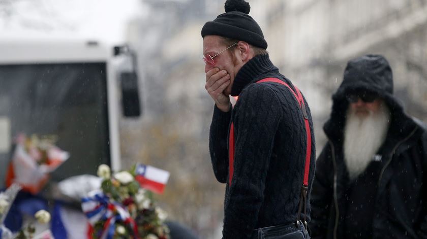 Vocalista Jesse Hughes regressou ao Bataclan. Foto: EPA