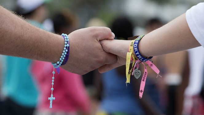 "Tenham a coragem de ser felizes"