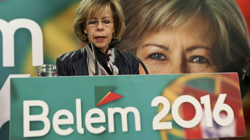 Dois minutos bastaram. Maria de Belém saudou Marcelo, "o novo Presidente"