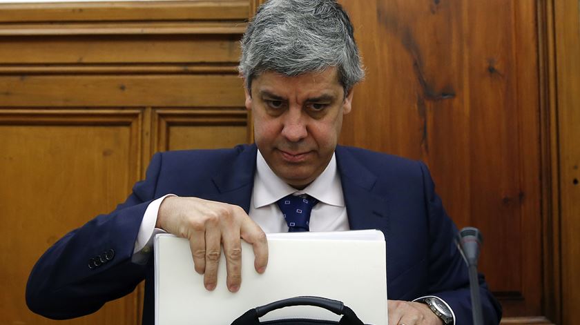 Mário Centeno espera que sanções sejam de zero euros. Foto: Tiago Petinga/Lusa