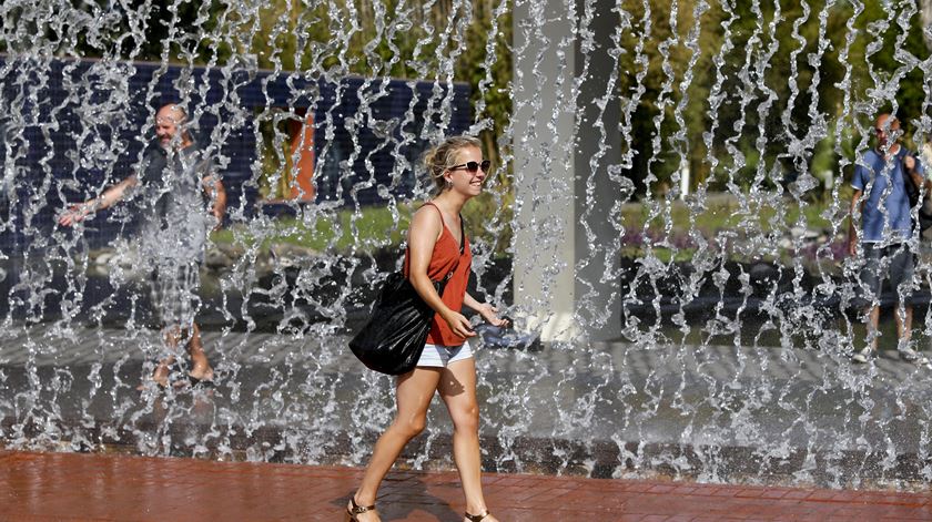 Verao - calor - turismo - Lisboa .Foto: Miguel A. Lopes/Lusa