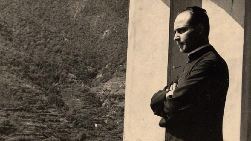 O padre Joaquim Carreira, antigo reitor do Colégio Português em Roma. Foto: DR