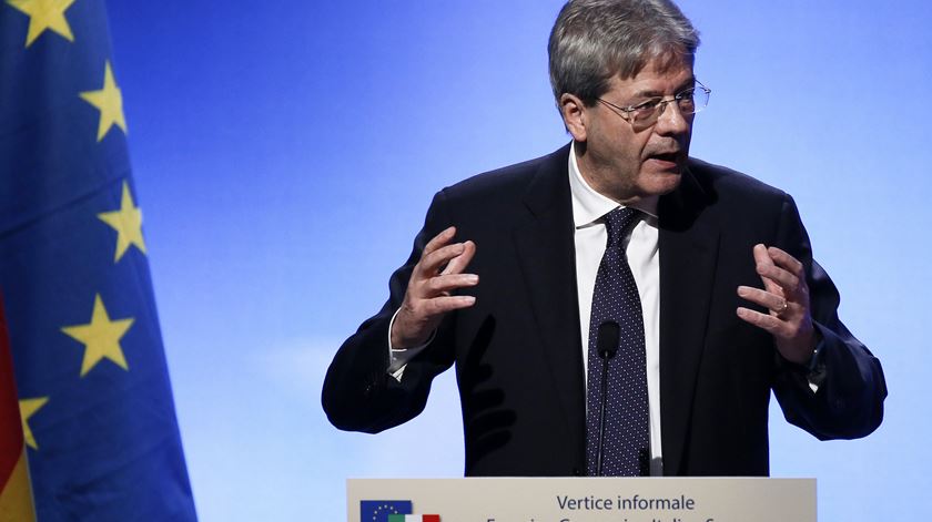 Paolo Gentiloni, comissário europeu da Economia. Foto: EPA