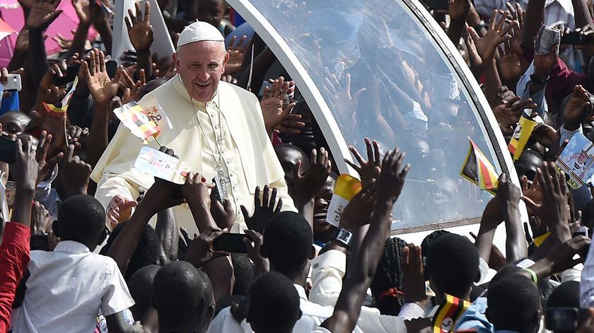 Papa Francisco encontro com jovens em Kampala no Uganda