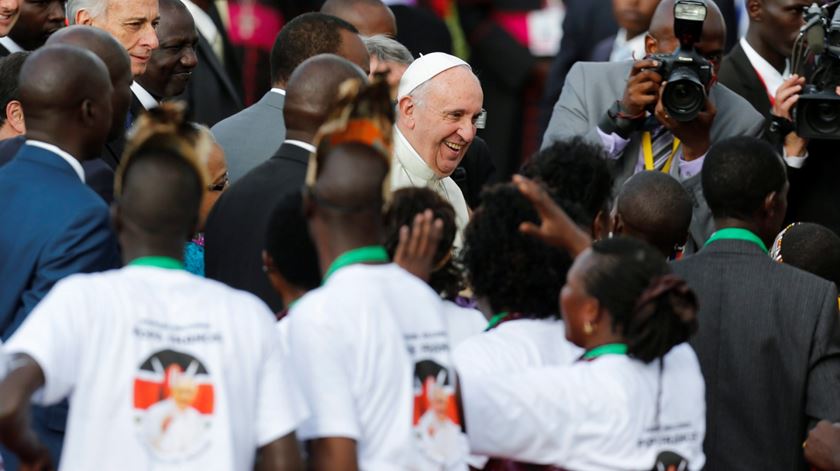 Papa Francisco no Quénia Foto Dai Kurukawi EPA