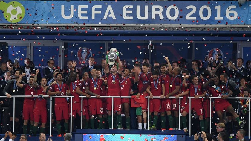 Aquele momento que nenhum português vai mais esquecer. Foto: uefa.com