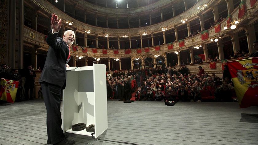 Sampaio da Nóvoa esteve em Évora. Foto: Lusa