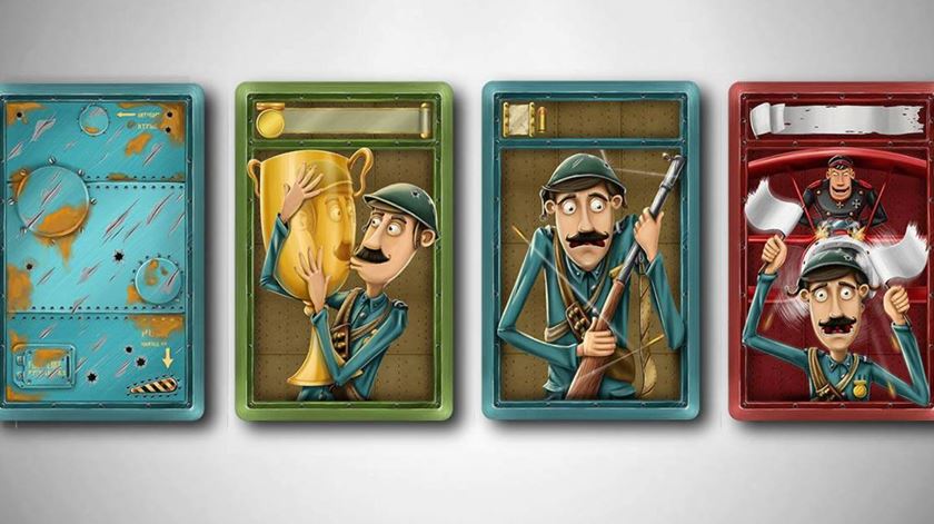 Soldado milhões inspira jogo de cartas. Foto: Pythagoras