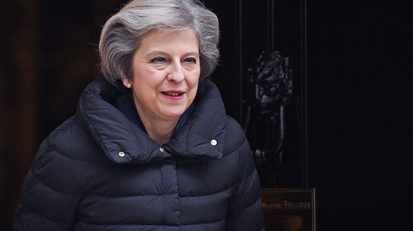 Theresa May Foto Facundo Arrizabalaga EPA