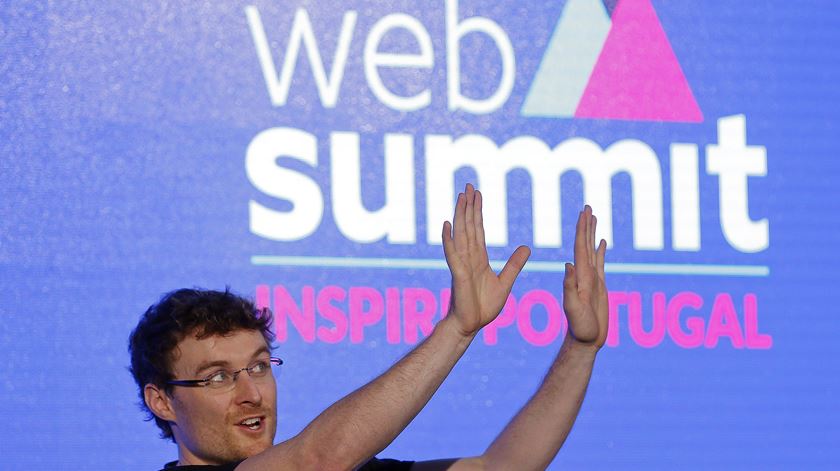 Paddy Cosgrave co-fundador da Web Summit .Foto: Tiago Petinga/Lusa